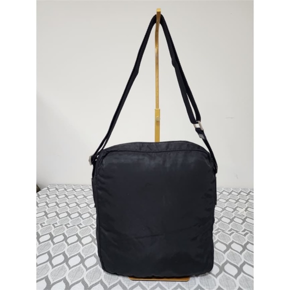 Authentic Prada Tessuto Messenger/Crossbody Bag Black - Picture 5 of 13